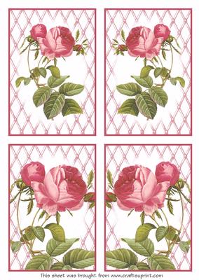 4 Elegant Rose Toppers