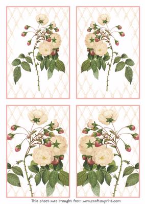 4 Elegant Rose Toppers