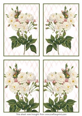 4 Elegant Rose Toppers