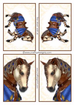 4 Beautiful Horse Toppers