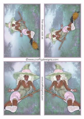 4 Stunning Mystical Ethnic Witch Toppers