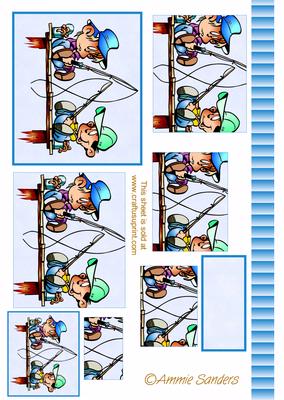 2 Boys Fishing Pyramid