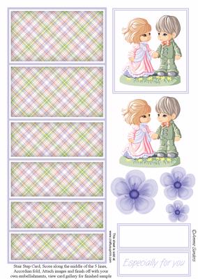 Cutie Pie Couple Holding Hands Stair Stepper