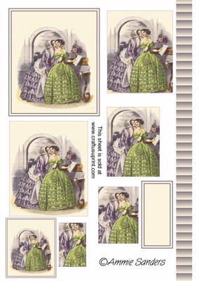 Vintage Fashion Ladies