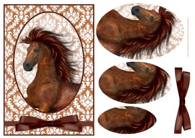 Wild Stallion Card Front & Pyramid