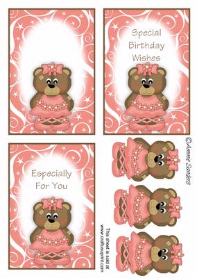 Super Cute Teddy Toppers