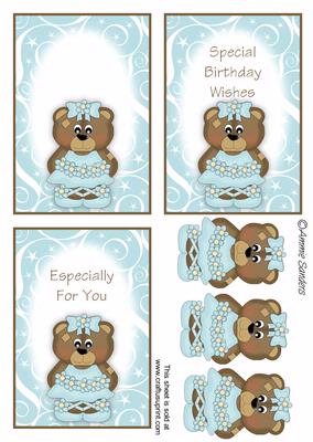 Super Cute Teddy Toppers
