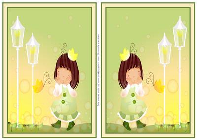 Daisy May Chasing Butterflies Large A5 Toppers