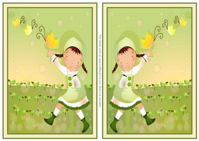 Daisy May Chasing Butterflies Large A5 Toppers