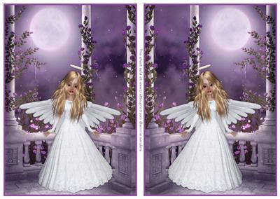 Celestial Angel Large A5 Toppers
