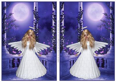Celestial Angel Large A5 Toppers