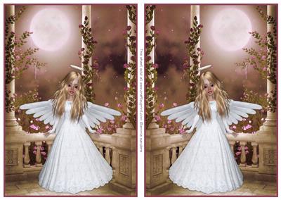 Celestial Angel Large A5 Toppers