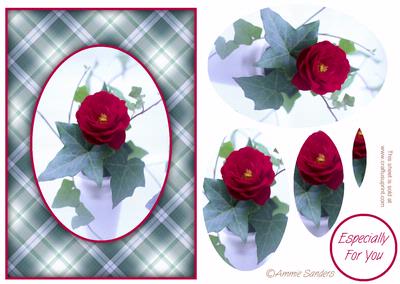 Pretty Floral Card Front Kit