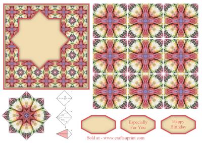 Stunning Effects - Tea Bag & Card Front Sheet