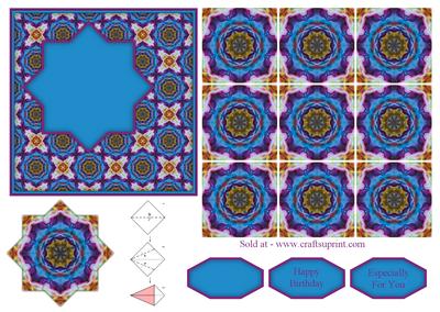 Stunning Effects - Tea Bag & Card Front Sheet