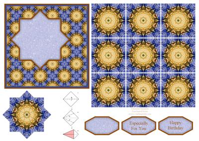 Stunning Effects - Tea Bag & Card Front Sheet