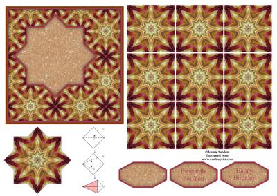 Stunning Effects - Tea Bag & Card Front Sheet