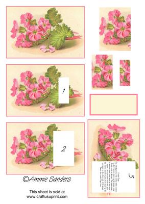 Brand New Pretty Floral Combi-tage