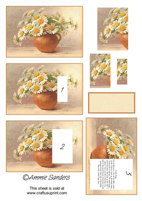 Brand New Pretty Daisies Combi-tage