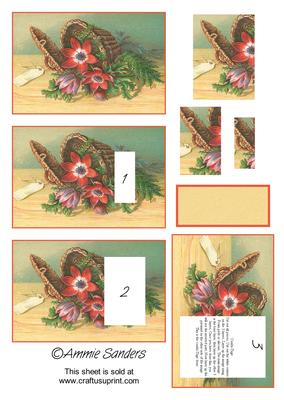 Brand New Pretty Deep Red Flowers Combi-tage