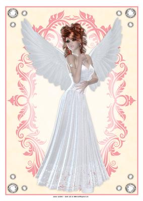 Beautiful Fairy / Angel A4 Topper