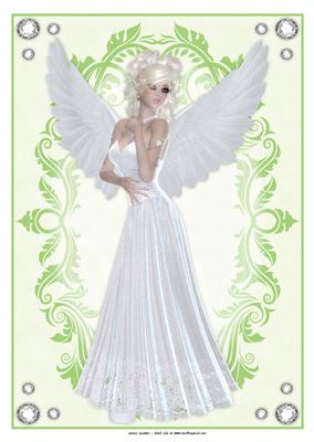 Beautiful Fairy / Angel A4 Topper