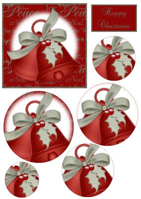 Christmas Bells Circle Pyramid