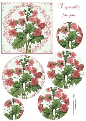 Beautiful Floral Circle Pyramid
