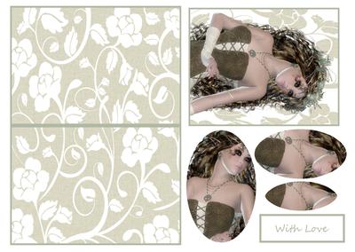 Fantasy Fae Over the Edge Card