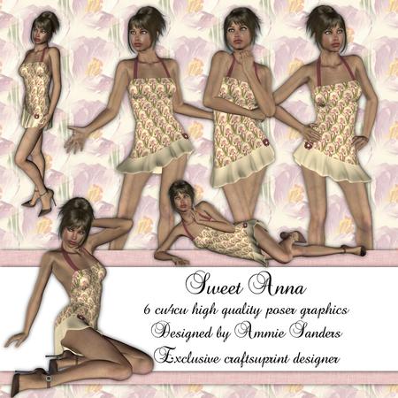 Sweet Anna 6 Cu4cu High Quality Poser Graphics