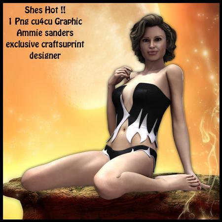 She's Hot, Lady in Corset, 1 Png Graphic Cu4cu