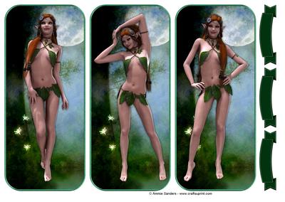 Elven Beauty Topper Selection & Sentiment Tags