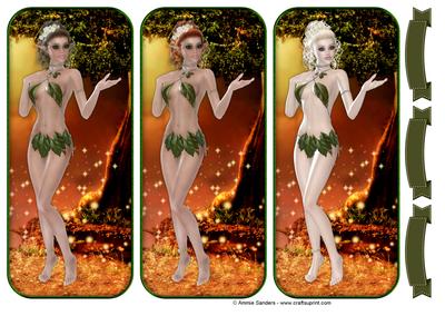 Woodland Fairy Toppers & Sentiments