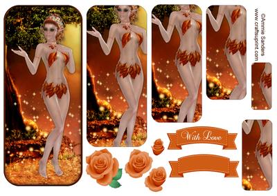 Woodland Fairy Pyramid Topper