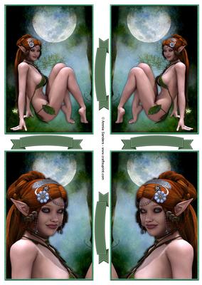 Elven Beauty Topper Selection & Sentiment Tags