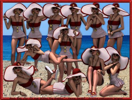 Beach Baby - 12 Png Cu4cu Graphics - (1a)