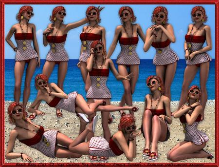 Beach Baby - 12 Png Cu4cu Graphics - (1b)