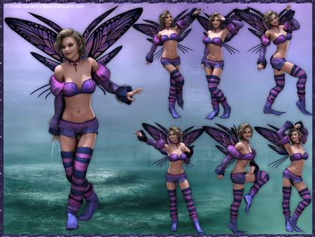 Butterfly Fairy - 7 Gorgeous Png Cu4cu Graphics