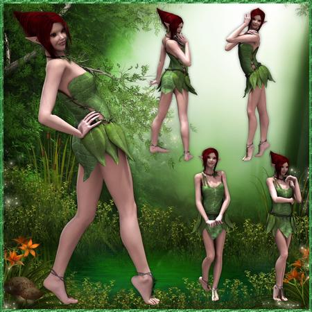 Woodland Pixie 5 Cu4cu Png Graphics