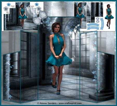 Glamour Puss Beautiful Scene Theater Fold Kit