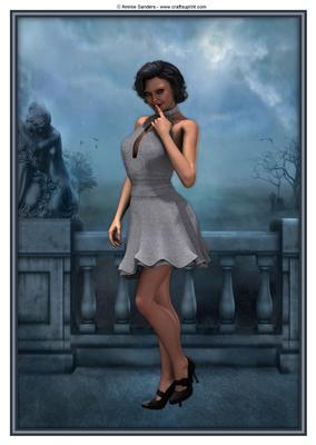 Ladies Glitz & Glam A4 Topper