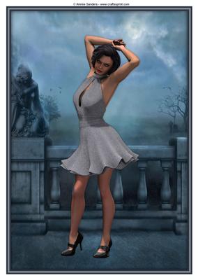 Ladies Glitz & Glam A4 Topper