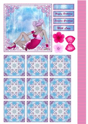 Baby Its Cold Outside Topper & Tiles
