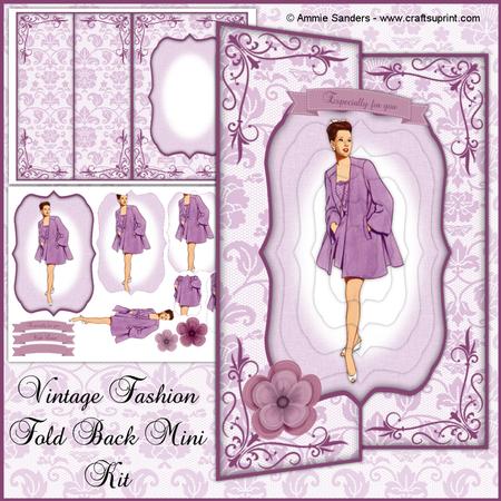 Vintage Fashion Beauty Fold Back Mini Kit