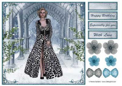 Winter Fashion 8x8 Topper