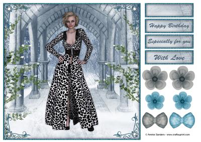Winter Fashion 8x8 Topper