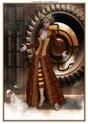 Southern Steam Punk A4 Topper