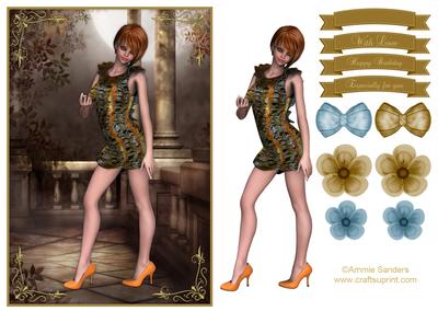 Wild Thing Beauty A5 Quick Card