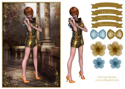 Wild Thing Beauty A5 Quick Card