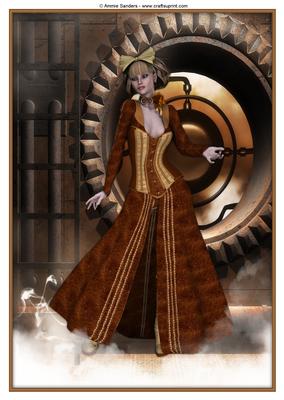 Southern Steam Punk A4 Topper